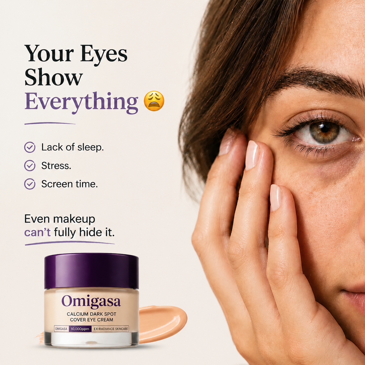 Dark Spot Eye Cream - Defeat Eye Bags In Minutes