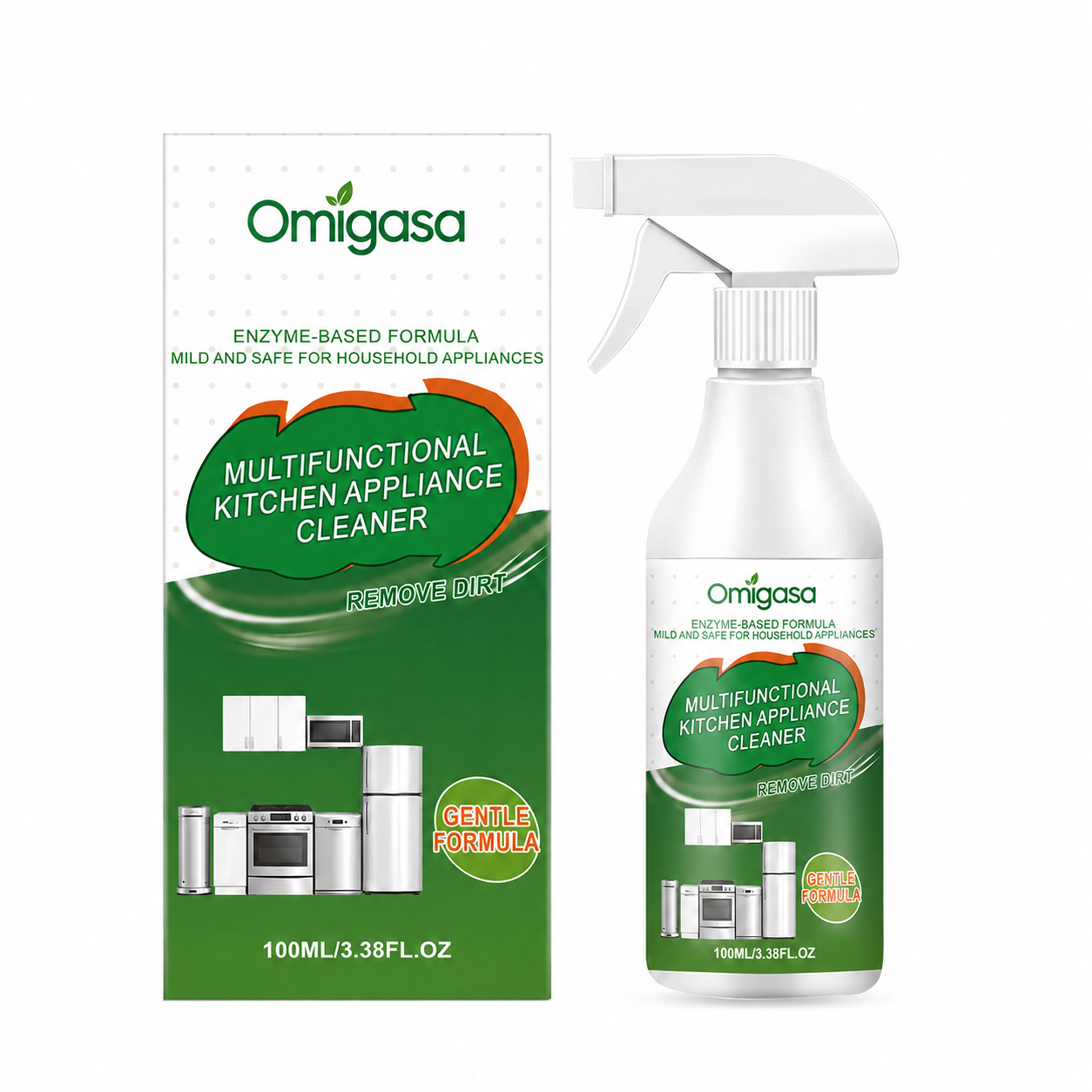 ✨ Powerful Enzyme Cleaner for Every Greasy Spot