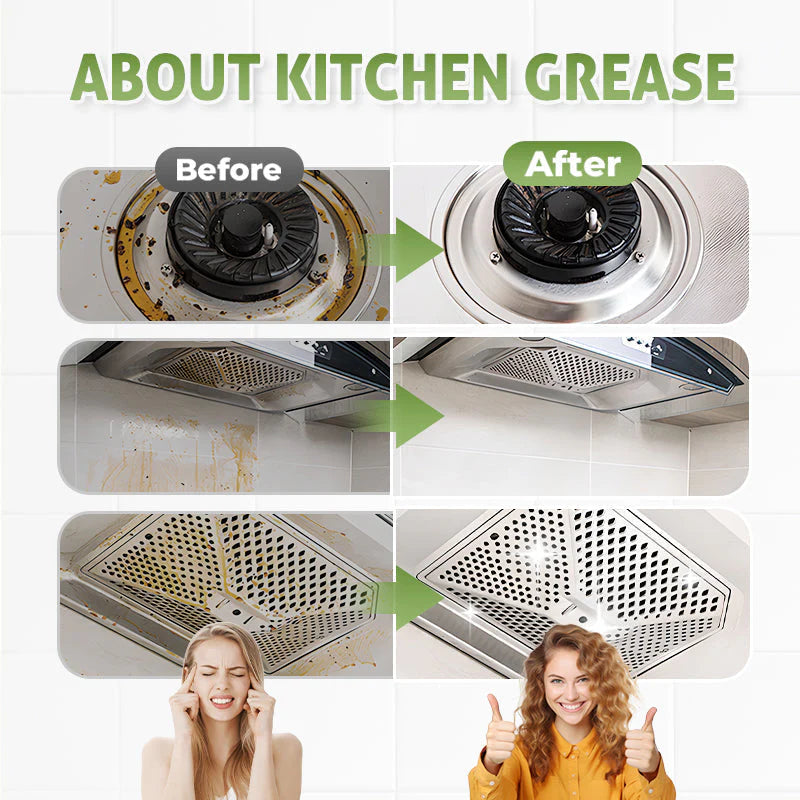 ✨ Powerful Enzyme Cleaner for Every Greasy Spot